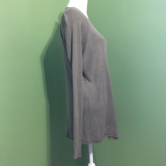 THE COLLECTION olive green long sleeved sweater - Picture 4 of 8